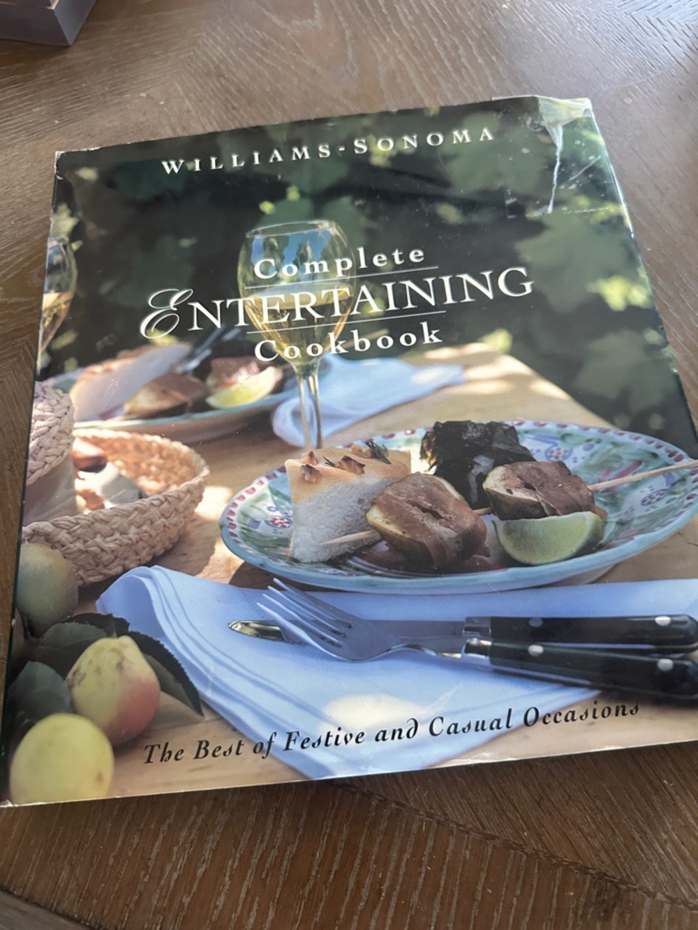 Williams Sonoma Entertaining Cookbook -